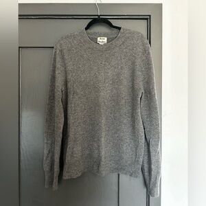 Cashmere Acne Studios sweater in grey - size L